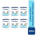 Leche En Polvo Nutribaby Hmo Etapa 2 En Lata 6x800g